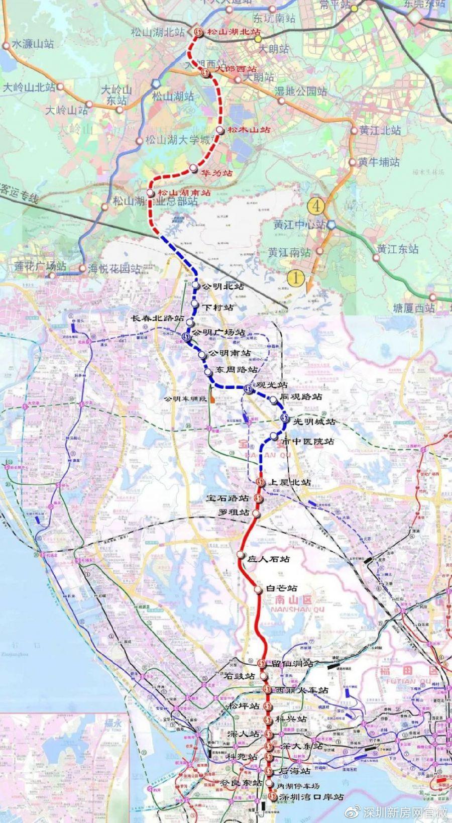 深圳地鐵最新線路圖概覽