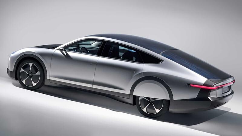 最新款太陽能電動汽車，綠色出行，未來首選