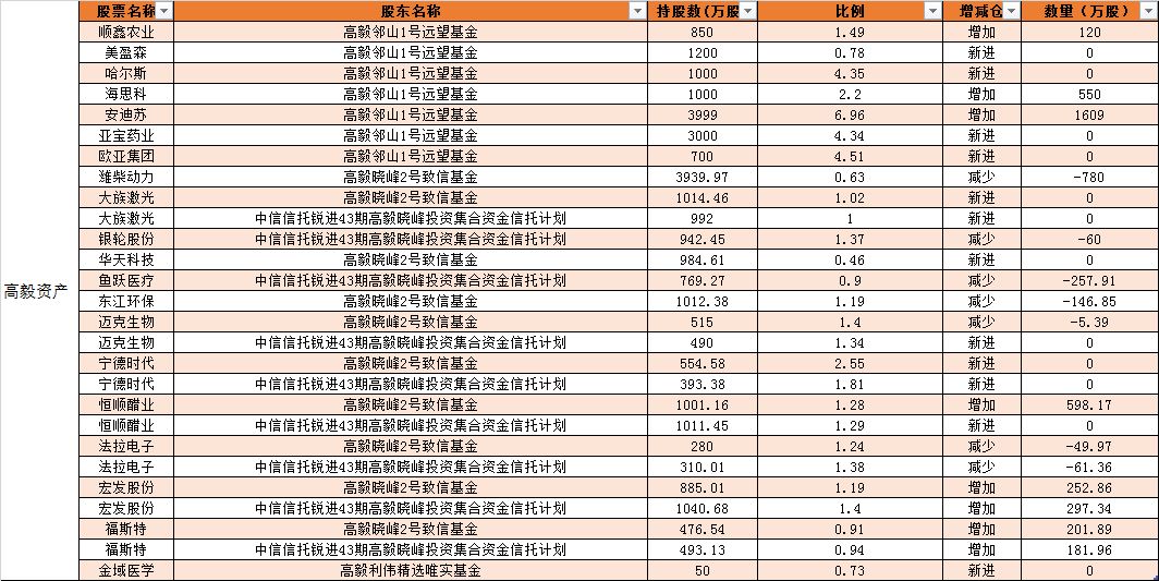 成泉資本最新持股情況深度解析